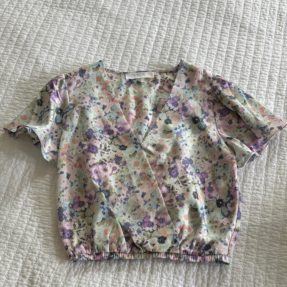 Astr Multicolor Floral Blouse